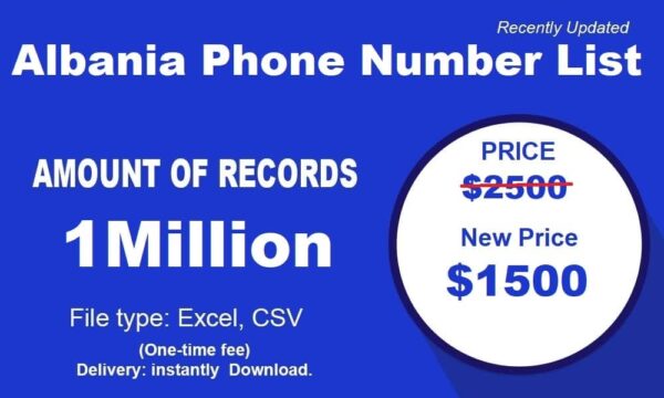 500K Test Albania Phone Number