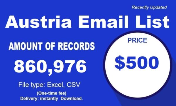 Austria Consumer Email Address