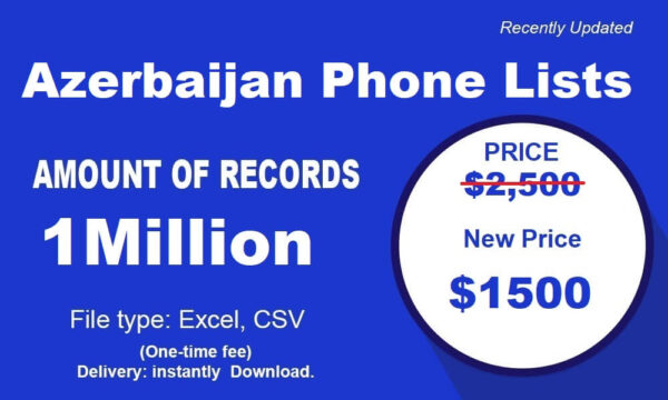 500K Test Azerbaijan Phone Number