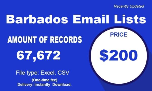 Barbados Email Lists