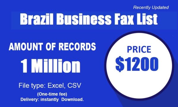 Brazil Business Fax List Trial