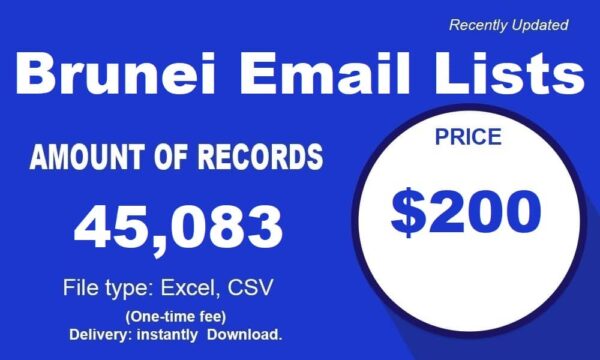 Brunei Email Lists