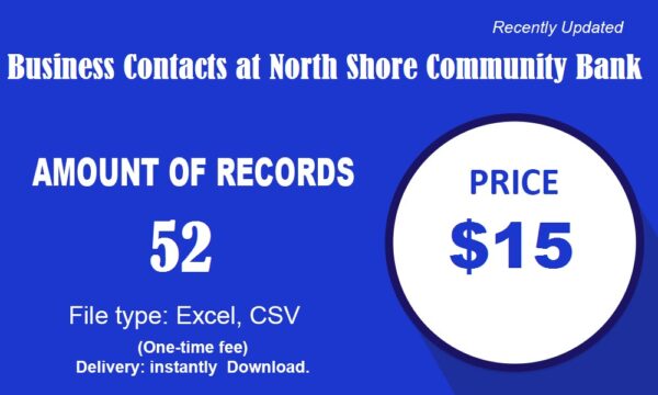 Business Contacts at North Shore Community Bank