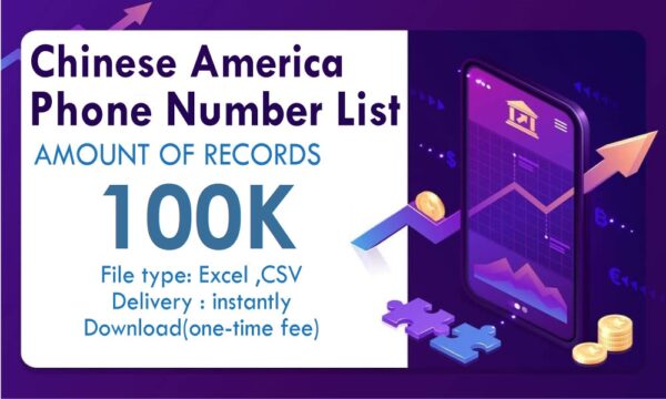 Chinese American Phone Number Small Order