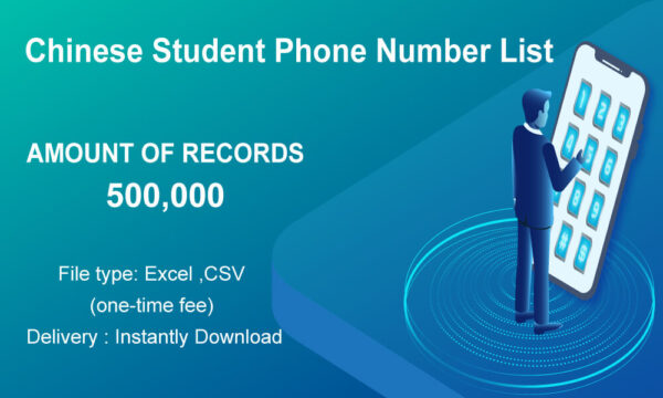 Chinese Student Phone Number Trial