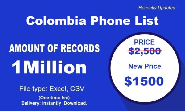 200K Colombia Phone Number