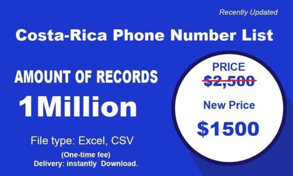 500K Test Costa-Rica Phone Number