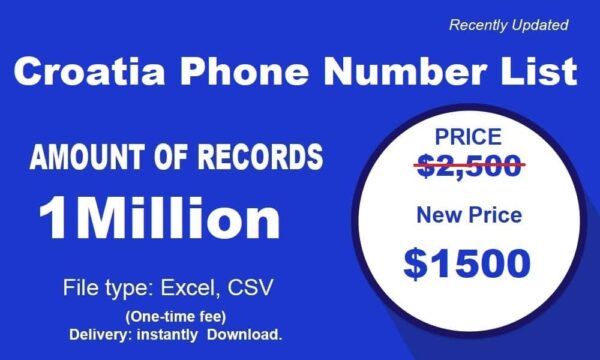 500K Test Croatia Phone Number