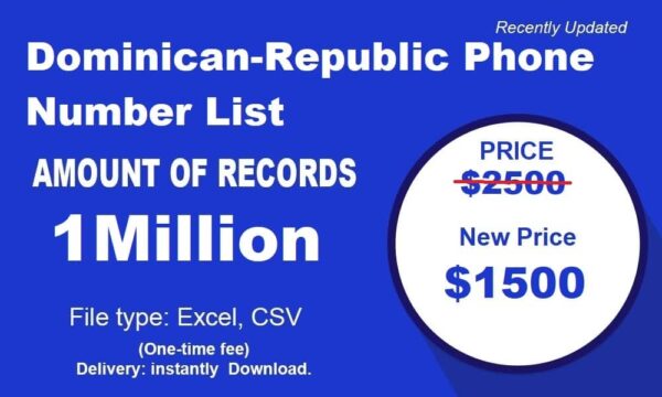 500K Test Dominican-Republic Phone Number