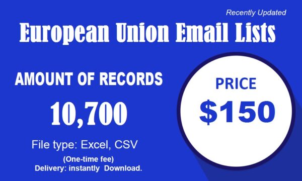 European Union Email Lists