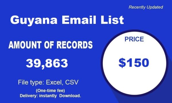 Guyana Email List