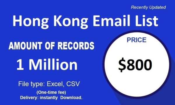 Hong-Kong Email List