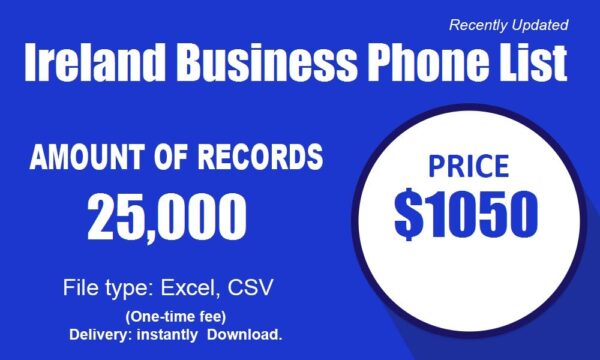 Ireland Business Phone List