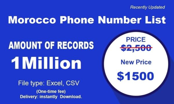 500K Test Morocco Phone Number