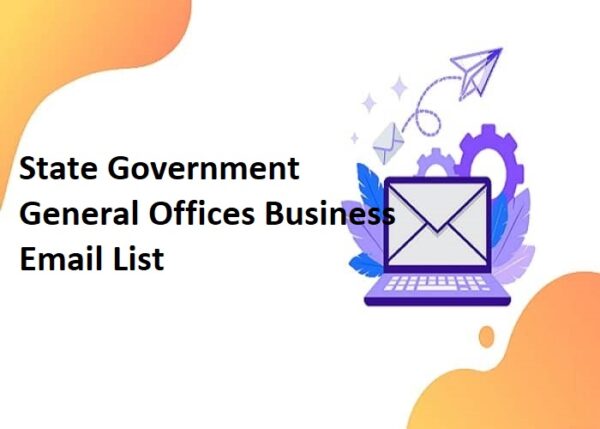 State Government-General Offices business email list