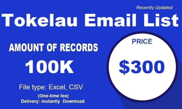 Tokelau Email Lists