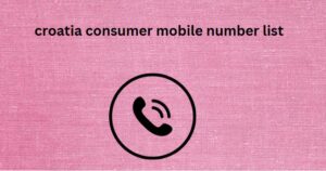 croatia consumer mobile number list