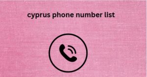 cyprus phone number list