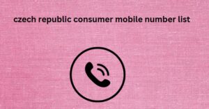 czech republic consumer mobile number list