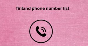 finland phone number list