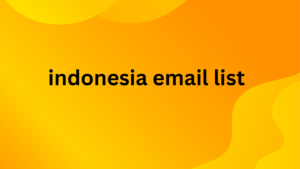 indonesia email list