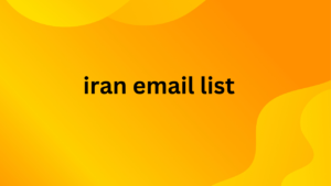 iran email list