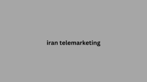 iran telemarketing 